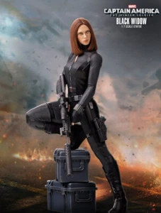 Black Widow, Natasha Romanoff, Marvel, Figur, 3D Druck, Fan Art, UNBEMALT - Imagen 1 de 6
