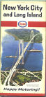 1966 Esso New York City/ Long Island Vintage Road Map /Verrazano-Narrows Bridge