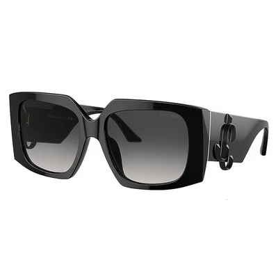 Gafas de sol Jimmy Choo JC 5006U 500086 negras de plástico mariposa lentes degradadas grises Foto 1 de 3