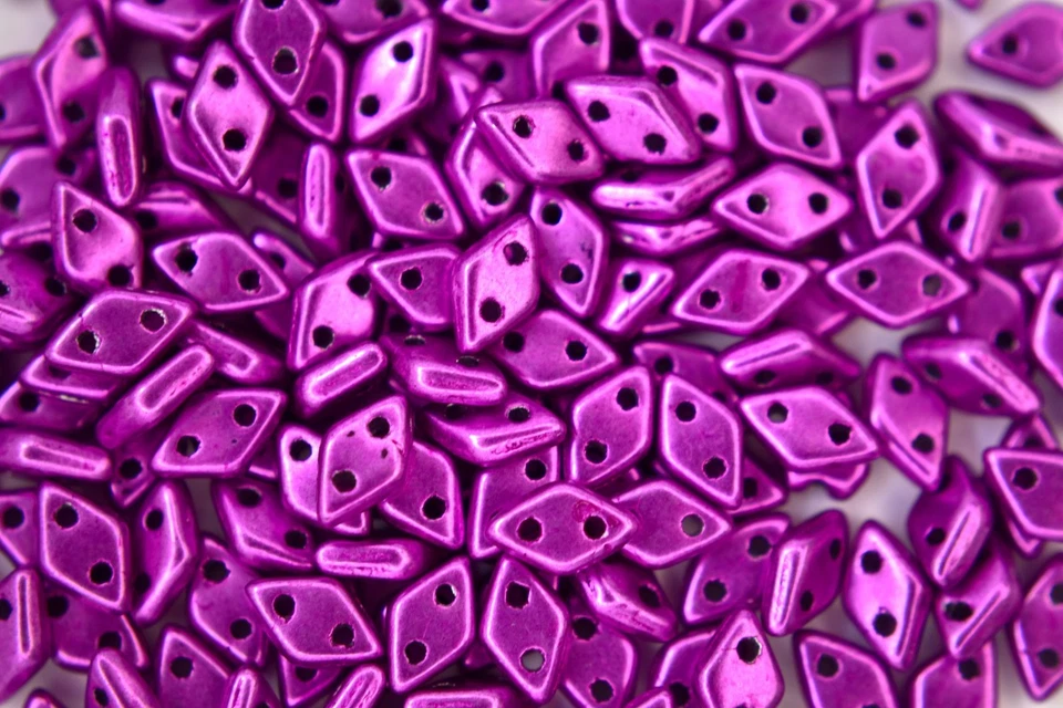 5g CzechMates Diamond Czech Beads 4x6mm 20 Colors to Choose Jewelry Making - Image 1 of 1