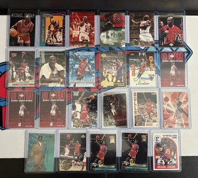 Баскетбольная карточка Майкла Джордана ЛОТ NO4 (23) карточки среднего класса премиум-класса - Изображение 1 из 3