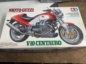 Rare Tamiya Moto Guzzi V10 Centauro...1/12...Kit 14069...Factory Sealed Bags - Picture 1 of 2