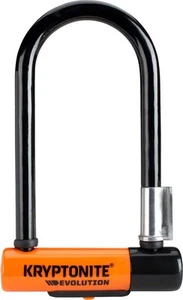 Kryptonite Evolution Series U-Lock - 3.25 x 7", Keyed, Black, Includes 4' cable - Picture 1 of 7