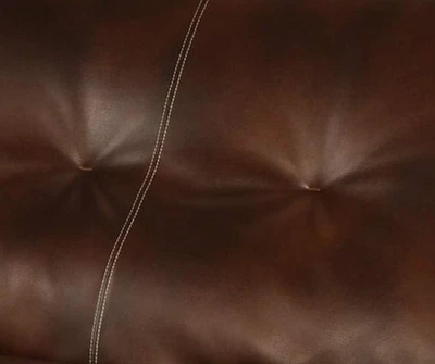 Full Size Chestnut Futon Cover Only Bonded Leather Premium Collection Fits 6-... - Image 1 of 4