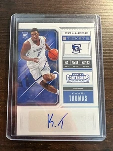 A103,564 - 2018-19 Panini Contenders Draft Picks #66 Khyri Thomas Auto RC - Picture 1 of 1