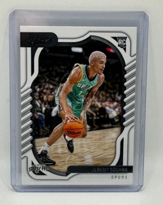 2022-23 Panini Absolute Jeremy Sochan RC #107 San Antonio Spurs - Image 1 of 2