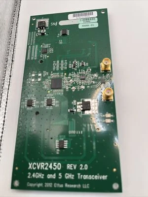 NI Ettus XCVR2450 - Placa hija para Ettus USRP N210, 2,4 GHz y 5,9 GHz, Rx/Tx Foto 1 de 4