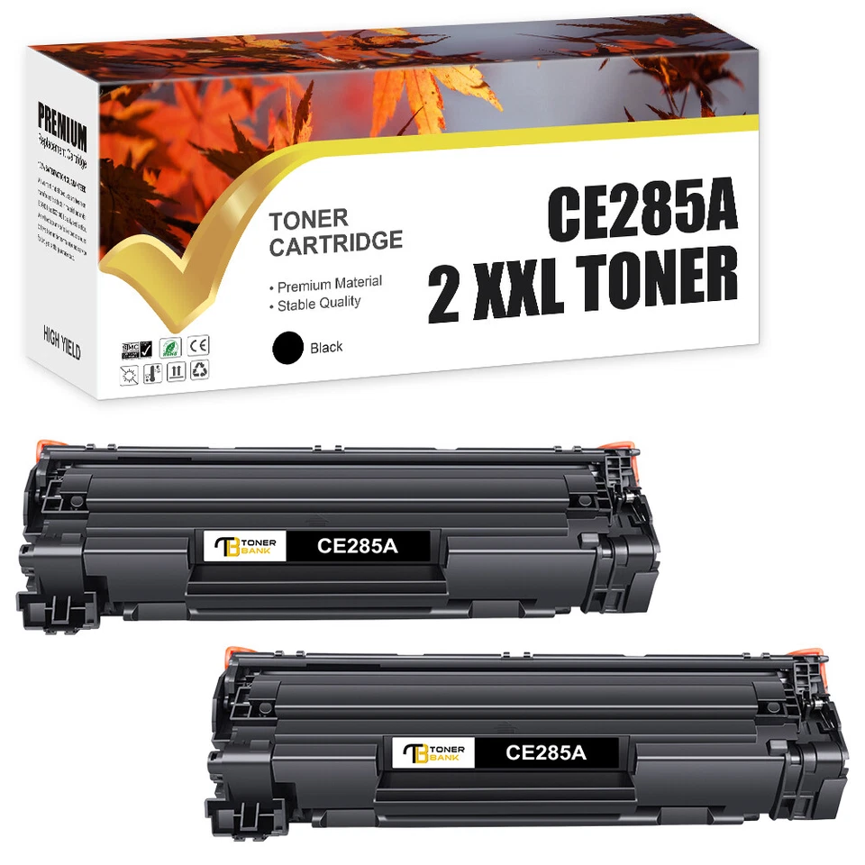 Toner XXL per HP CE285A LaserJet Pro P1102 P1102W P1109w M1132 M1210 M1212NF MFP - Immagine 1 di 1