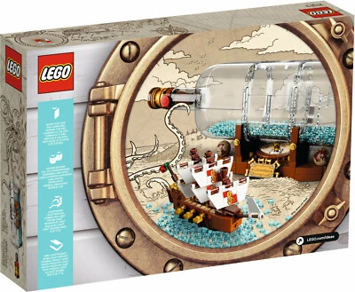 LEGO - IDEAS - SHIP IN A BOTTLE  |  21313 | FREE SHIP | FACTORY SEALED | CLASSIC - Image 1 of 2