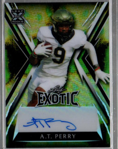 2023 Leaf Exotic Prismatic Chameleon #BAATP A.T. Perry Auto /8 
