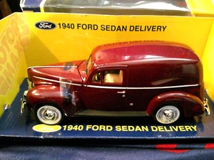 Die Cast Replicas Clásico 1940 Ford Sedán Coche de Entrega Escala 1.24 Nuevo En Caja - Imagen 1 de 7