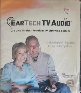 Eartech TV Audio - 2.4 GHz Wireless Premium TV Listening System-SEALED - READ - Picture 1 of 5