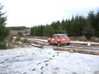 Photo 6x4 Junction of Forestry Tracks Lamington/NH7476 Photo taken durin c2005