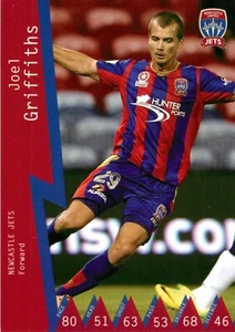 2014 2015 NEWCASTLE JETS A-League Card JOEL GRIFFITHS 1st Edition - Bild 1 von 3