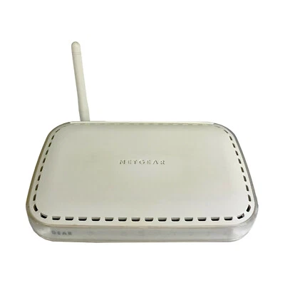 Netgear WGPS606 54Mbps Wireless Print Server 4-Port Switch 802.11g - Image 1 of 4