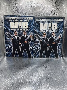 Men In Black (DVD 2002, 2-Disc Set, Deluxe Edition) Slipcover Like New with Seal - Picture 1 of 3