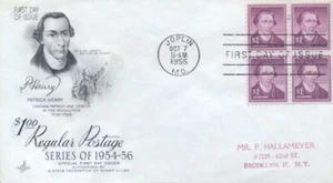 1052 1 $ Patrick Henry - Artcraft Bl4 - Bild 1 von 1