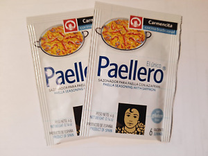 2 Sachets de 4gr Mélange d'épices au safran pour Paella