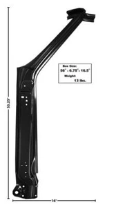 1967-72 Chevrolet Chevy Pickup A-Pillar Outer - LH - Picture 1 of 1