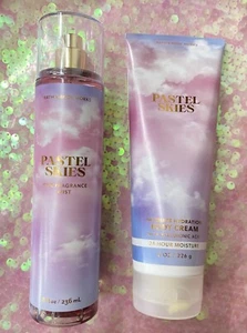 Bath & body works pastel skies set - Fragrance Mist & Body Cream - Picture 1 of 2