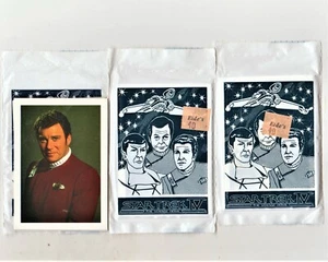 STAR TREK IV THE VOYAGE HOME 1987 FTCC 2 SEALED 1 OPENED CARD PACKS PARAMOUNT - Picture 1 of 2
