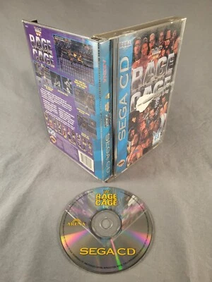 WWF Rage in the Cage, Sega CD, Complete, Authentic! - Image 1 of 3