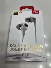 TCL - ELIT300WT Wired In-Ear Headphones - Cement Gray