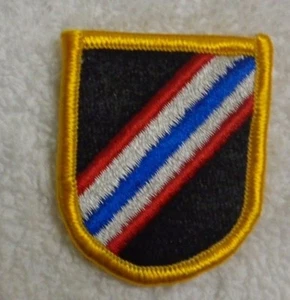 PARCHE DEL EJÉRCITO, FLASH BOINA AEROTRANSPORTADO, FUERZAS ESPECIALES DET TAILANDIA, anteriormente 46o SF - Imagen 1 de 1