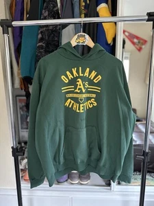 Vintage Oakland Athletics Hoodie Men’s Size 2XL Sweatshirt MLB Baseball - Picture 1 of 6