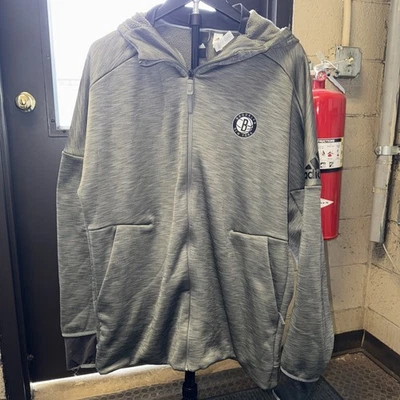 Chaqueta con Capucha Adidas Brooklyn Nets NBA Cremallera, Talla XL, Nueva Sin Etiquetas�� Foto 1 de 4