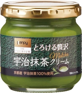 Matcha Butter Green Tea Spread Cream Peanuts Candy Sweet Bottle UJI Japan 150g - Picture 1 of 15