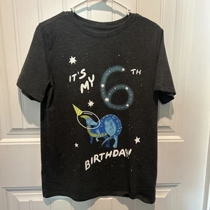 Children’s Cat & Jack Short Sleeve Crewneck T-Shirt Size XXL 18 Gray Boys NWT - Picture 1 of 6