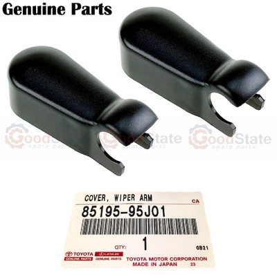 Genuine Blizzard LD21 LD20 Hiace KLH12 Back Rear Wiper Arm End Cover Cap x2 - Image 1 of 4