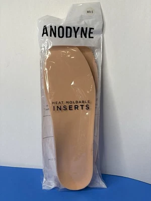 ANODYNE No 1 Tri Lam Heat Moldable Diabetic Orthopedic Inserts Men's Sz 9.5 M FS - Imagem 1 de 4