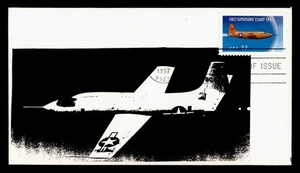 DR WHO 1997 FDC AVIATION SUPERSONIC FLIGHT CACHET R09758 - Picture 1 of 2