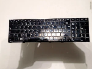 Toshiba Tecra R850-119 Keyboard UK Black - Afbeelding 1 van 2