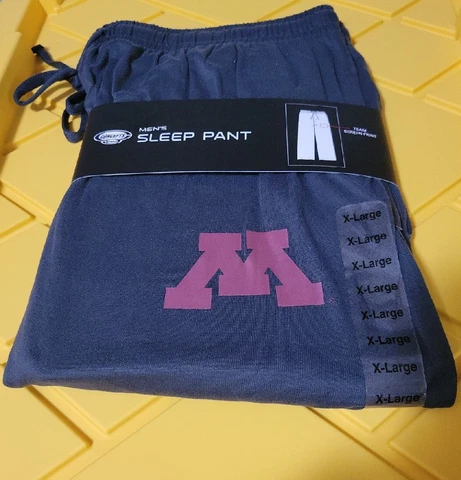NWT Concepts Sports NCAA mens MINNESOTA GOPHERS Lounge Pants/Sleepwear XL Cover