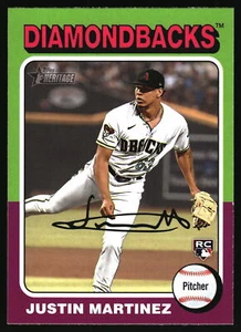 2024 Topps Heritage #169 Justin Martinez - Photo 1/2