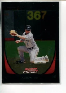 2011 Bowman Chrome Aaron Hill #74 Toronto Blue Jays - Picture 1 of 2