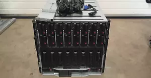 HP C7000 G2 8x HP BL460c G7 E5620 64-Cores 512GB RAM Blade Solution - Picture 1 of 7