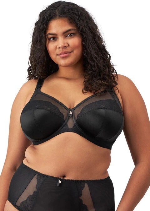 Nuevo con etiquetas Sujetador Elomi EL302405 Cate Allure con aros cobertura completa EE. UU. 34 K UK 34H negro Foto 1 de 3