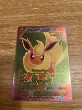 Pokemon Rainbow Foil Trading Card Rainbow Style