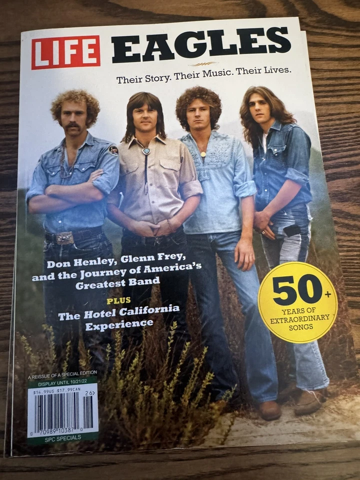 The Eagles Special Edition Life Magazine Unread Mint Vinyl Record LP Album