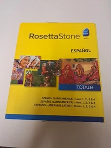 Rosetta Stone Spanish Espanol Level 1-4 Version 4 - Picture 1 of 4