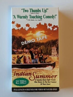 Indian Summer (VHS 1993) VINTAGE RARE PREVIEW SCREENER **TESTED** 🔥🔥 - Image 1 of 4