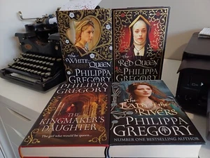Philippa Gregory Cousins' War Hardcover Books #1 #2 #3 #4 Lot - The White Queen - Picture 1 of 20