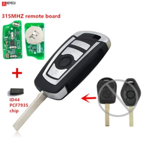 Upgraded Remote Key Fob for BMW 3 5 7 Series X3 X5 1999-2005 - EWS- 315MHz -ID44 - Imagen 1 de 4