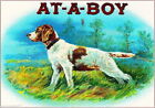 98065 At-A-Boy Pointer Dog Smoke Cigar Tobacco Inner Wall Print Poster Plakat