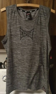 Camiseta sin mangas oficial WWE auténtica Tapout para mujer GRIS talla grande nueva con etiquetas Foto 1 de 4
