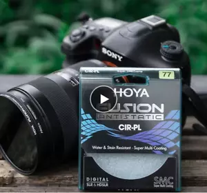 NEW Hoya Fusion Antistatic 49_82mm CPL Filter Slim Polarizing/Polarizer CIR-PL - Picture 1 of 16